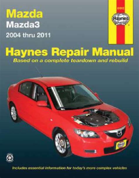 2004 mazda 3 service manual pdf pdf manual